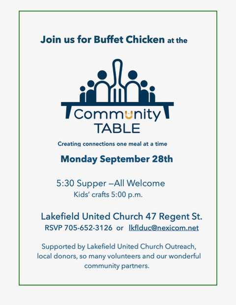 September 28th Community Table.1